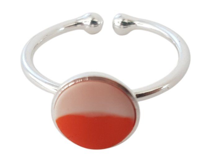 Blanc et orange 