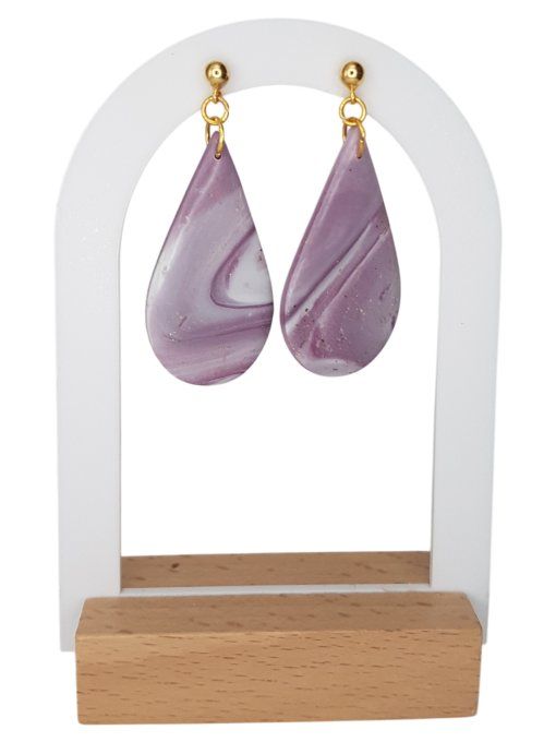 Gouttes violette