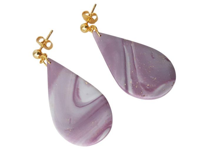 Gouttes violette 