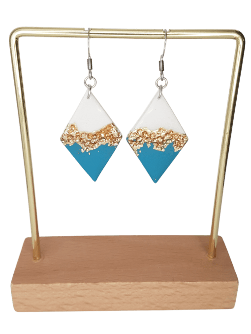 Myosotis losange cyan