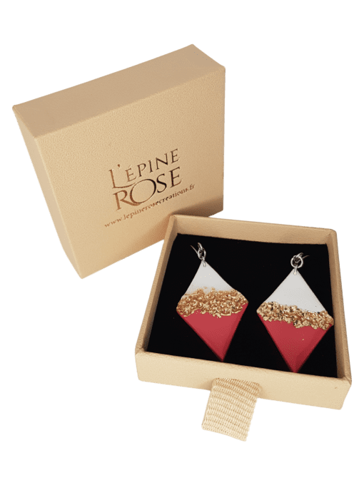 Myosotis losange rose